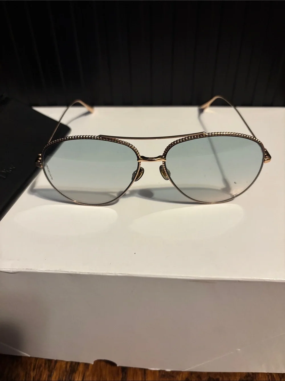Women’s Dior Gold Frame Sunglasses (DDBJP 145)
